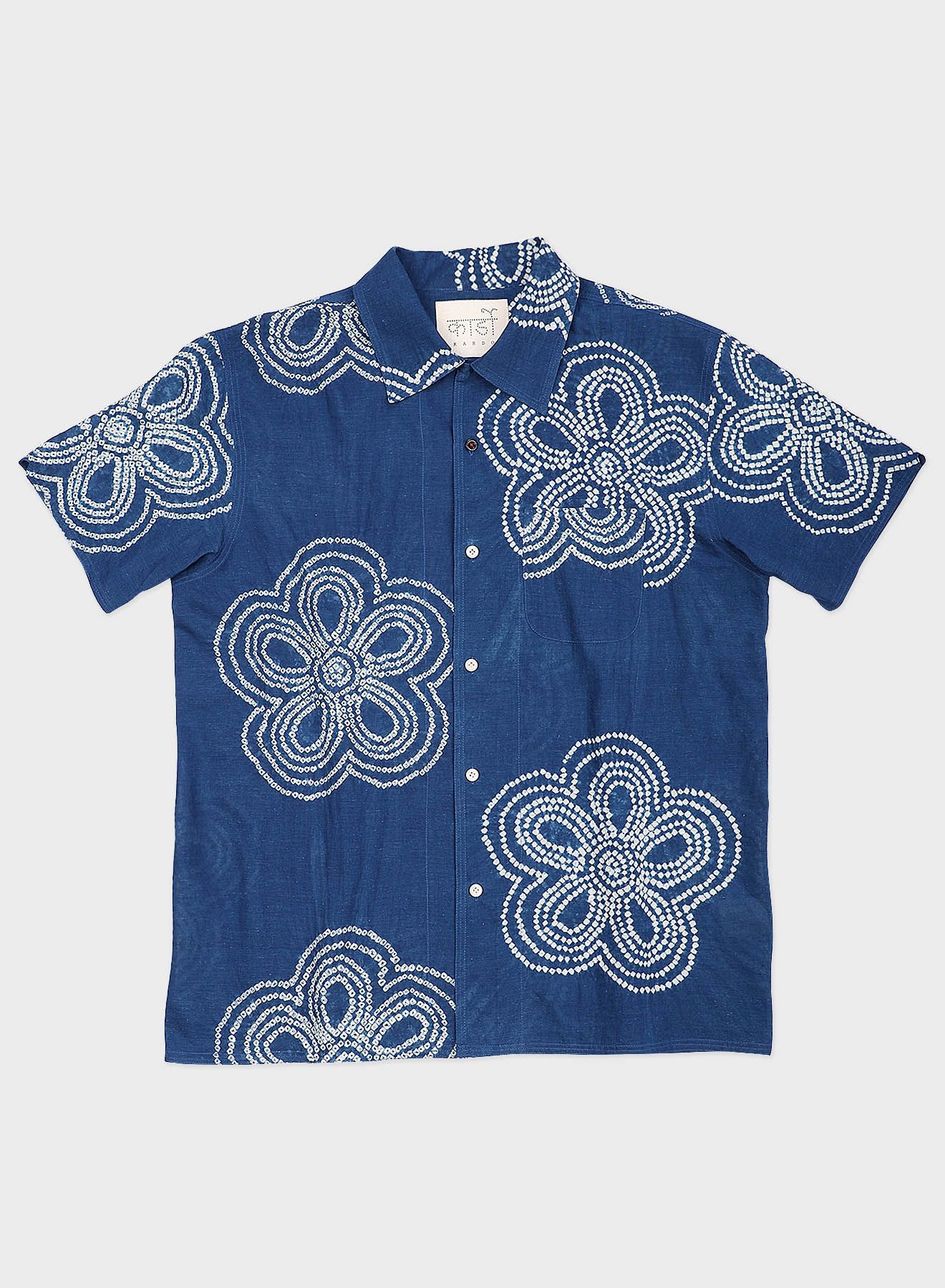 Kardo Chintan Short Sleeve Shirt BP69 Tiger Print Black — Aggregate Supply