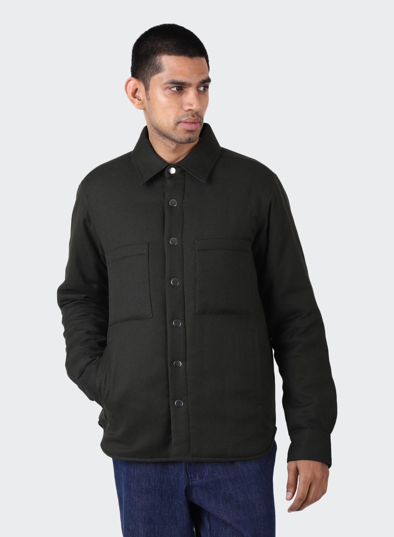 Kardo Chintan Short Sleeve Shirt BP69 Tiger Print Black — Aggregate Supply